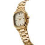Relógio Seculus Masculino Quadrado Dourado - 44268GPSVDA1 - Image 2
