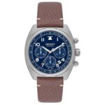 Relógio Orient SolarTech Cronógrafo Couro - MBSCC069 D2NX