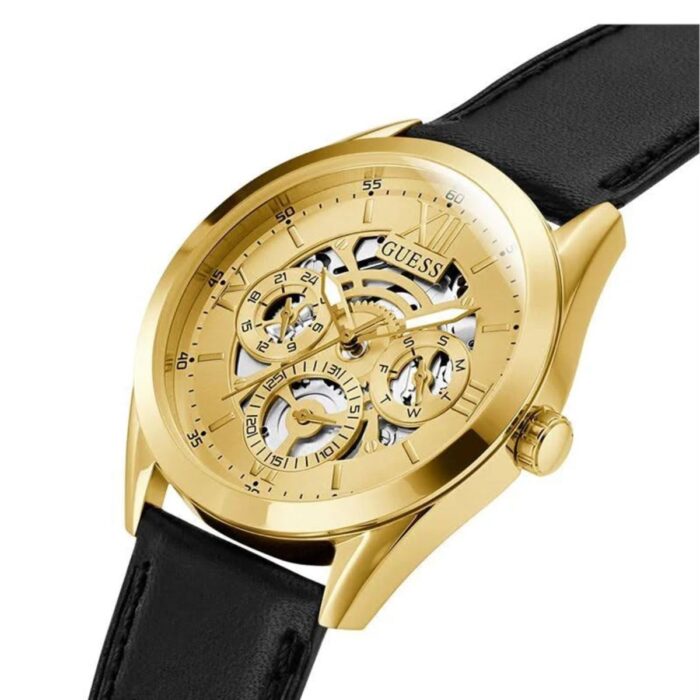 Relógio Guess Masculino Couro Preto - GW0389G2 - Image 2