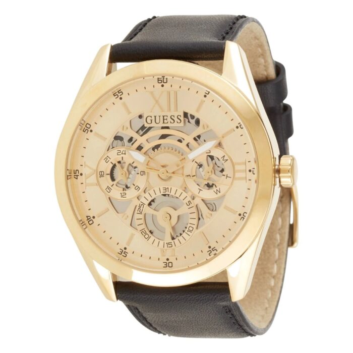 Relógio Guess Masculino Couro Preto - GW0389G2 - Image 3