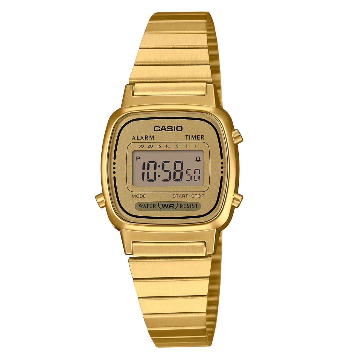 15384413723-4.jpg Relógio Casio Vintage Mini Dourado - LA670WGA-9DF - Imagem 1