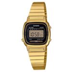 Relógio Casio Vintage Mini Dourado - LA670WGA-1DF