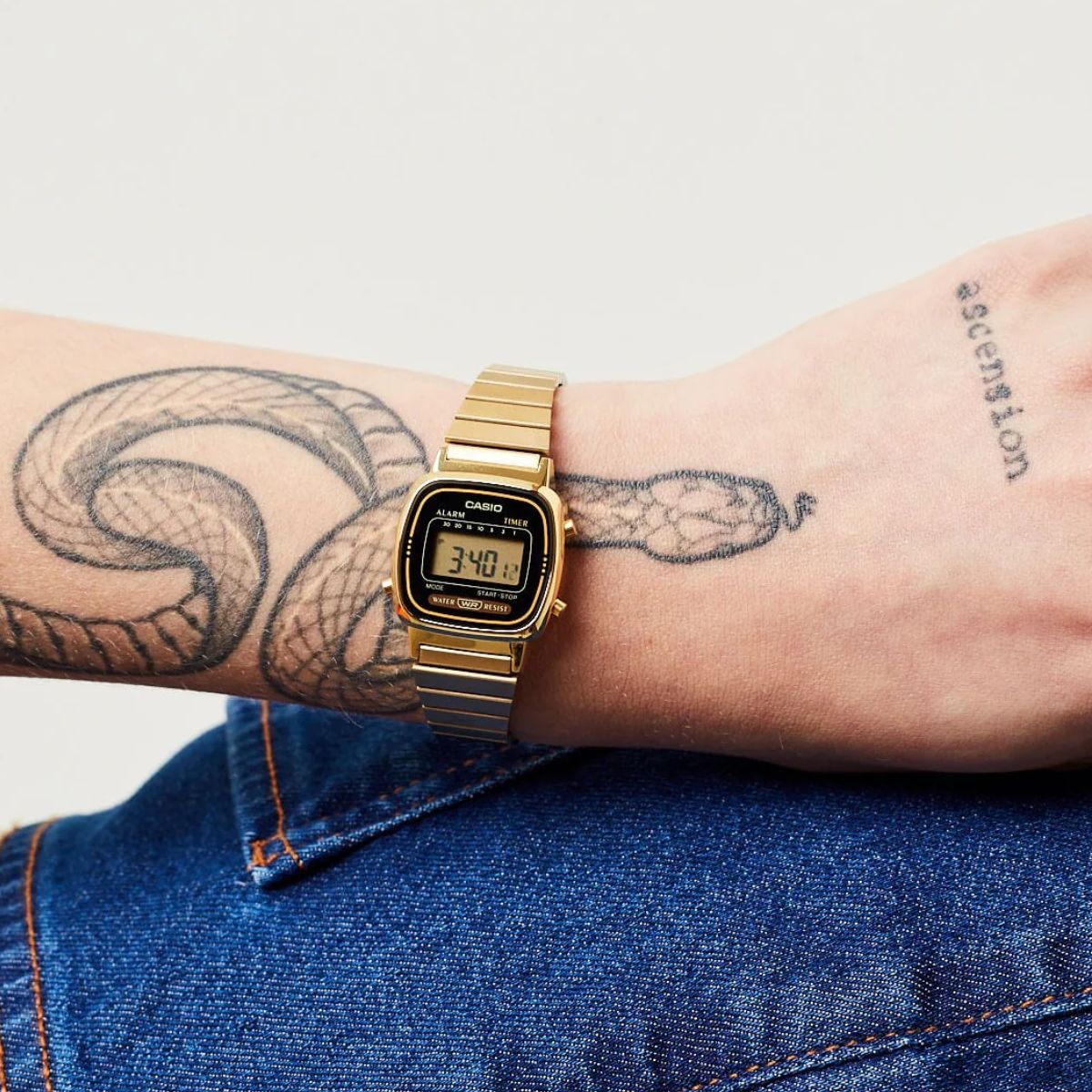 15384684734-3.jpg Relógio Casio Vintage Mini Dourado - LA670WGA-1DF - Imagem 6