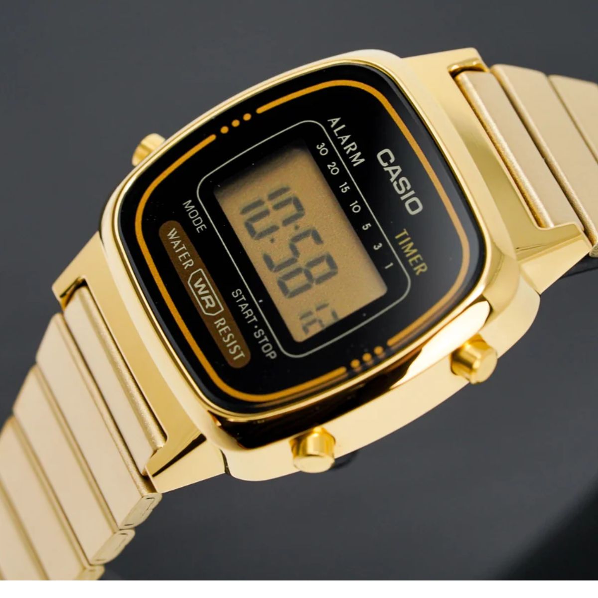 15384684740-4.jpg Relógio Casio Vintage Mini Dourado - LA670WGA-1DF - Imagem 2