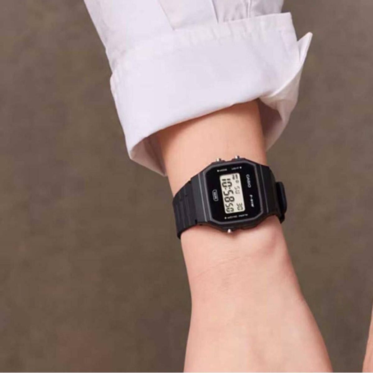 15384963876-3.jpg Relógio Casio Unissex Digital Bio Preto - F-91WB-1AD - Imagem 6