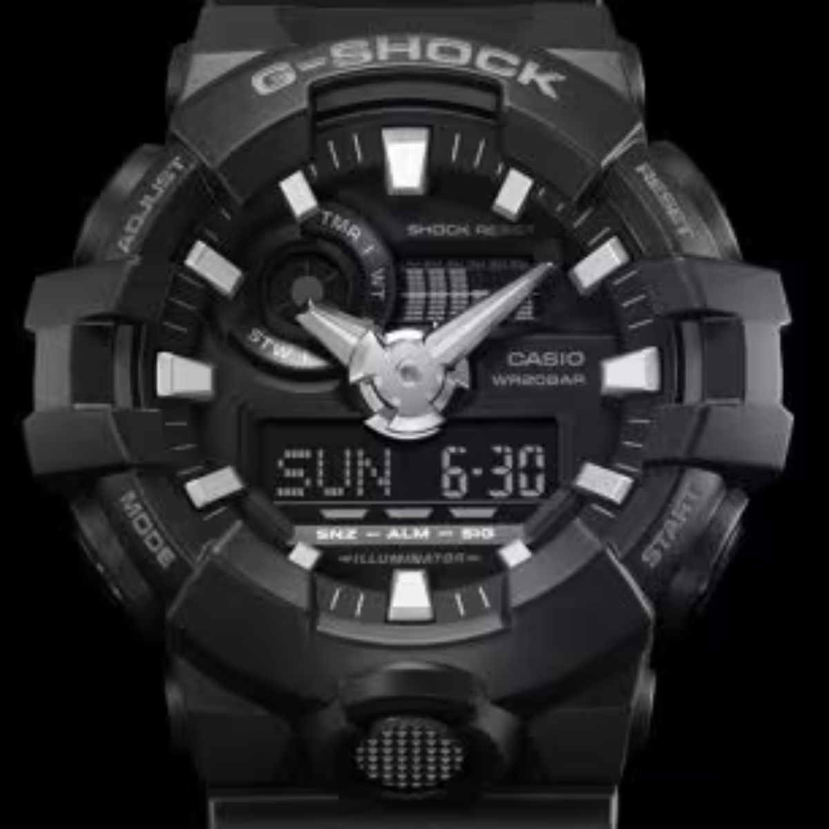 15384981069-5.jpg Relógio Casio G-Shock Ana-Digi Preto - GA-700-1BDR - Imagem 2