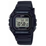 Relógio Casio Masculino Illuminator Preto - W-218H-1AVD
