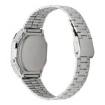 Relógio Casio Vintage Digital Prata - A168WA-3AYDF - Imagem 4