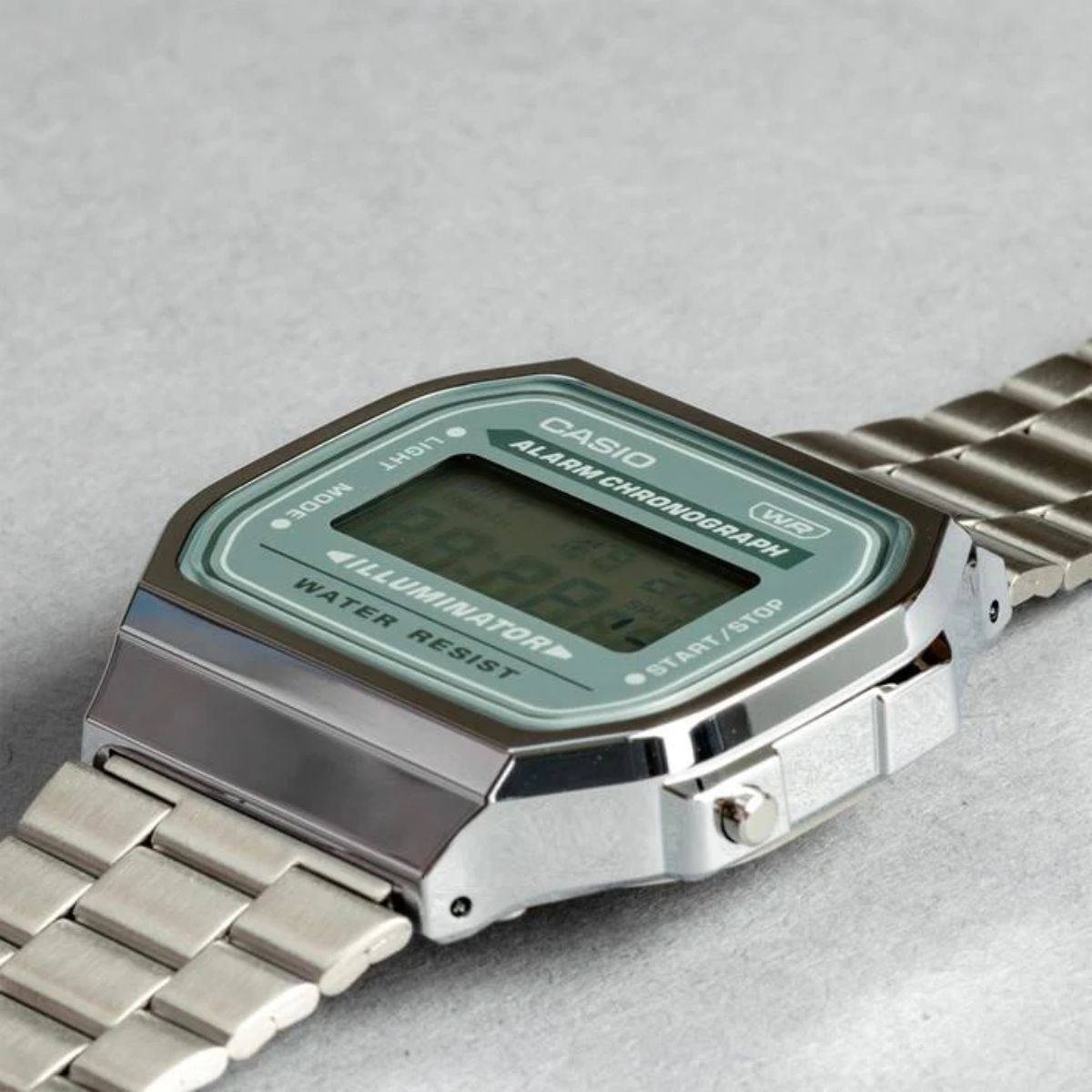 15385008416-6.jpg Relógio Casio Vintage Digital Prata - A168WA-3AYDF - Imagem 2