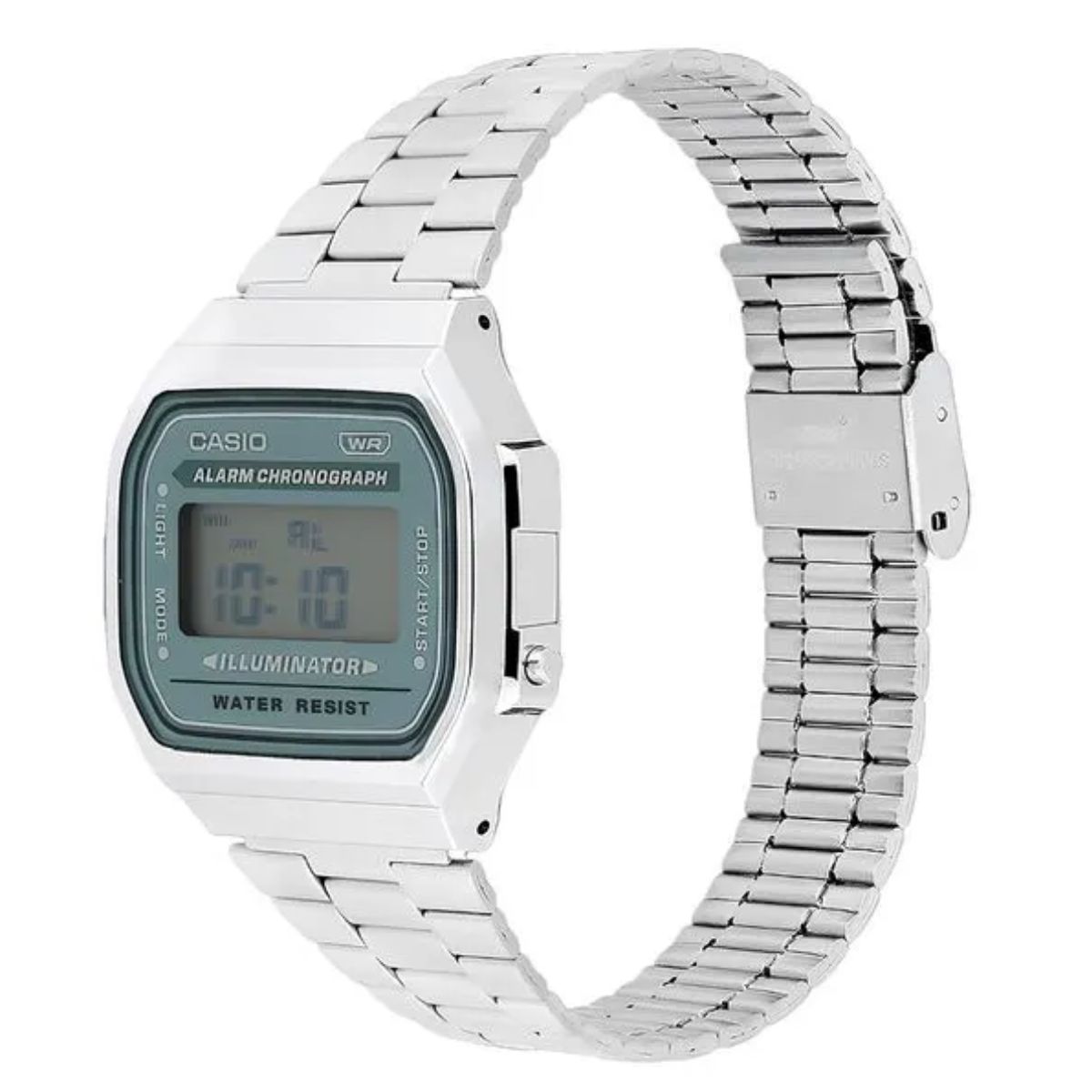 15385008444-4.jpg Relógio Casio Vintage Digital Prata - A168WA-3AYDF - Imagem 3