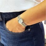 Relógio Seculus Feminino Clássico Bicolor - 44052LPSVBA2 - Imagem 4