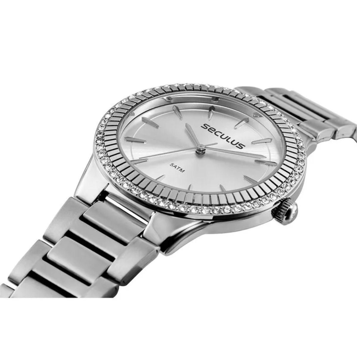 15387036060-2.jpg Relógio Seculus Feminino Cristais Prata - 77295L0SVNS2 - Imagem 2