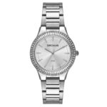 Relógio Seculus Feminino Cristais Prata - 77295L0SVNS2