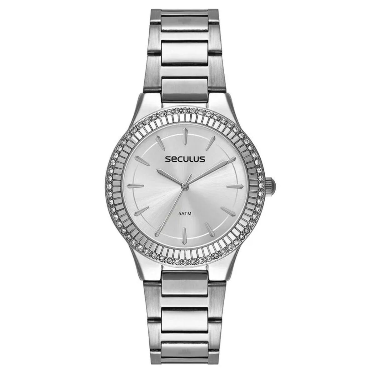 15387036062-1.jpg Relógio Seculus Feminino Cristais Prata - 77295L0SVNS2 - Imagem 1