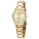 Relógio Seculus Feminino Dourado Cristais - 44089LPSVDA2