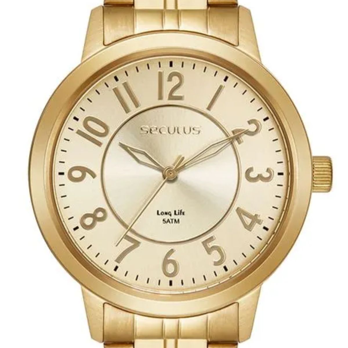 15387892588-4.jpg Relógio Seculus Feminino Madrepérola Dourado - 44311LPSVDA1 - Imagem 2