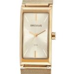 Relógio Seculus Feminino Retangular Dourado - 77144LPSVDS1 - Imagem 2