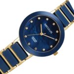 Relógio Seculus Feminino Cerâmica Azul - 77228LPSVDQ1 - Imagem 3