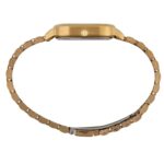 Relógio Seculus Quadrado Minimalista Dourado - 44284LPSVDS1 - Imagem 3